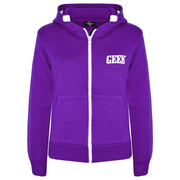Kids Boys Girls Unisex Jackets Geek Print Fleece Zipper Hooded Hoodie Top Jacket