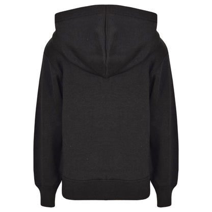 A2Z 4 Kids Girls Boys Unisex Plain Tracksuit Black Hooded Sweat Hoodie & Bottom Jogging Suit Joggers Age 5 6 7 8 9 10 11 12 13 Years