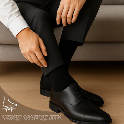Plain Mens Cotton Socks 6 Pack Luxurious Soft Comfortable Casual Socks For Men
