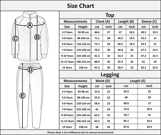 A2Z 4 Kids Girls Boys Unisex Tracksuit White Contrast Panelled Fleece School PE Kit Zip Up Top Jogging Bottoms & Hoodie Set Age 2-13 Years