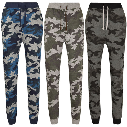 A2Z 4 Kids Girls Boys Camouflage Adjustable Drawstring Elasticated Waist Trouser