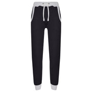 A2Z Kids Jogging Bottoms Joggers 2 Tone Cuffed Sweatpants Contrast Back To School Trousers Tracksuit Pants Age 5-13 Years