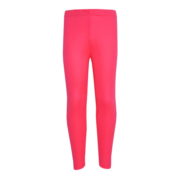 Gilrs Legging Kids Plain Color School Fashion Dance Leggings New Age 5-13 Years