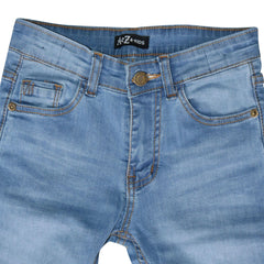 Kids Faded Denim Jeans Comfort Stretch Trousers Pants Boys Age 5-13 Years