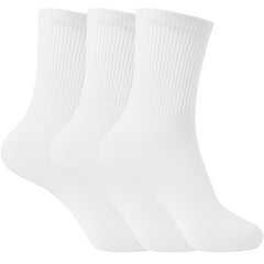 Kids Boys PE School Sports Socks Athletic Cotton Crew Socks Ideal for Playground
