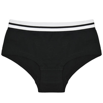 A2Z 4 Kids Girls Plain Hipster Shorts Pack Of 2 Cotton Mix Seamless Panties 6-13