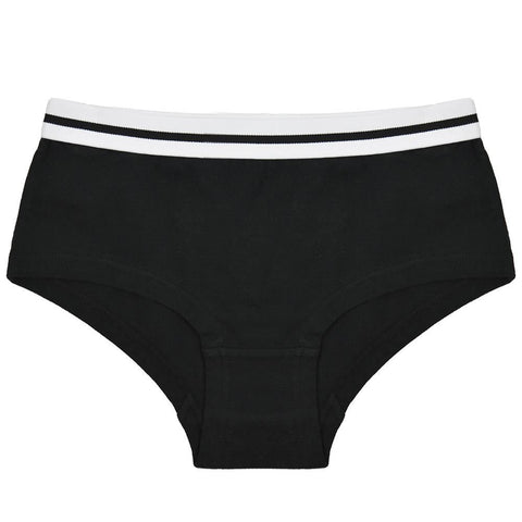 A2Z 4 Kids Girls Plain Hipster Shorts Pack Of 2 Cotton Mix Seamless Panties 6-13