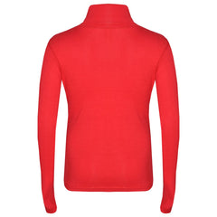 Kids Girls Polo Neck T Shirt Thick Cotton Turtleneck Jumper Long Sleeve Top 2-109