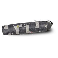 Ladies Supermini Folding Umbrella Sausage Dog AOP Lightweigh 50cm Compact Brolly
