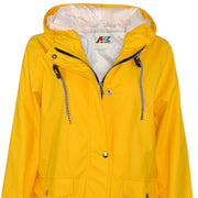 PU Raincoat Jacket Windbreaker Waterproof Parka Hooded Girls Boys Age 5-13 Years