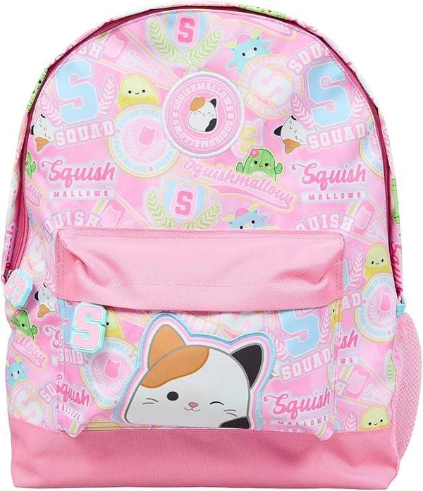 Kids Squishmallows Enstone Varsity Roxy Backpack Officially Licensed Rucksack
