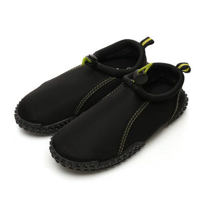Kids Aqua Swim Beach Pool Water Shoes TPR Sole Flexible Neoprene Upper Shoes