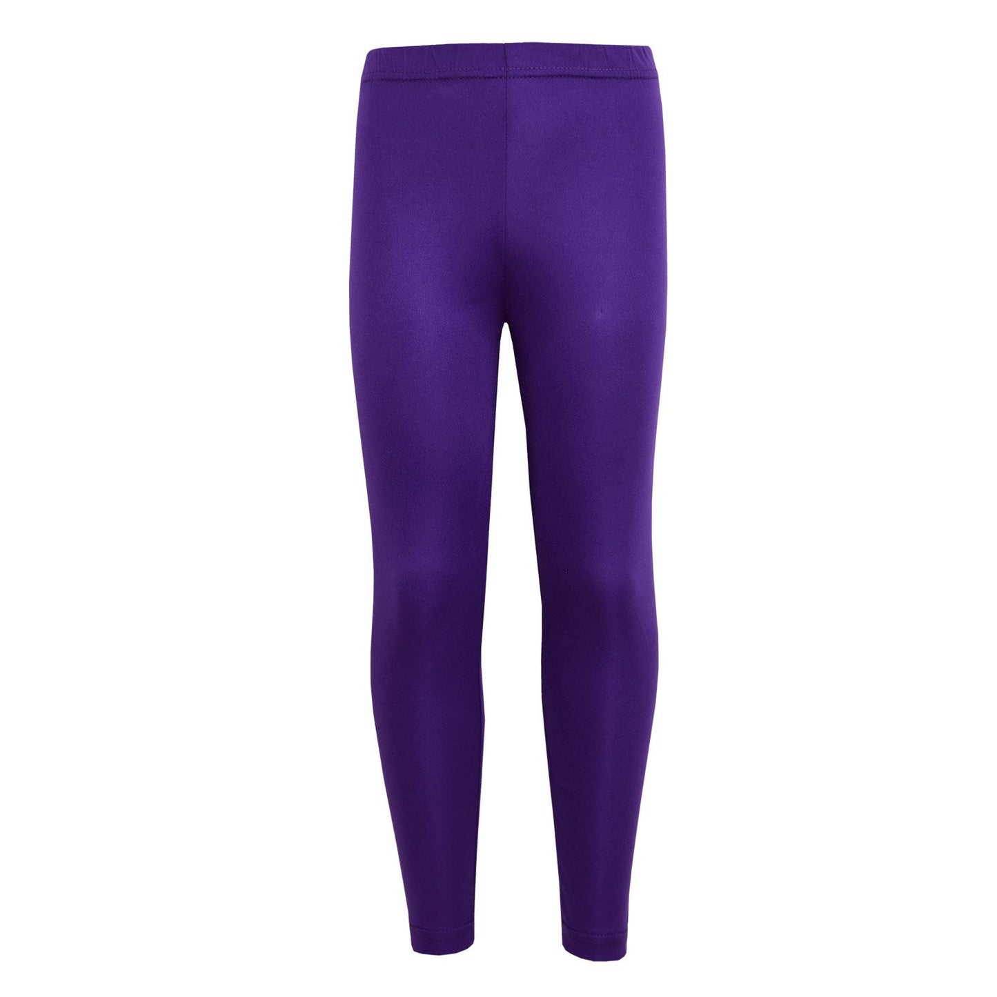 Gilrs Legging Kids Plain Color School Fashion Dance Leggings New Age 5-13 Years