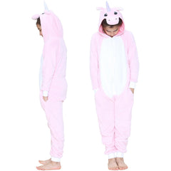 Kids Fleece A2Z Onesie One Piece Animal Pyjamas Unicorn Sleepsuit For Boys Girls