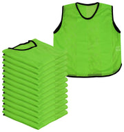 A2Z 12 Pack Sports Training Mesh Bibs Lightweight Comfortable and Breathable During Football Rugby Sports Bibs For Kids/Adult - A2Z 4 Kids