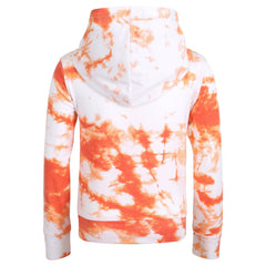 A2Z Kids Tie Dye Hooded Top & Legging Set 2 Piece Orange Active Wear Girls Outfit Set Age 5-13 years