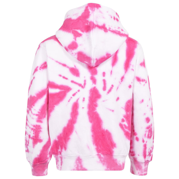 A2Z 4 Kids Girls Sweatshirt Tops Casual Tie Dye Print Pink Pullover Sweatshirt Fleece Hooded Jumper Coats Age 5-6, 7-8, 9-10, 11-12 & 13 Years