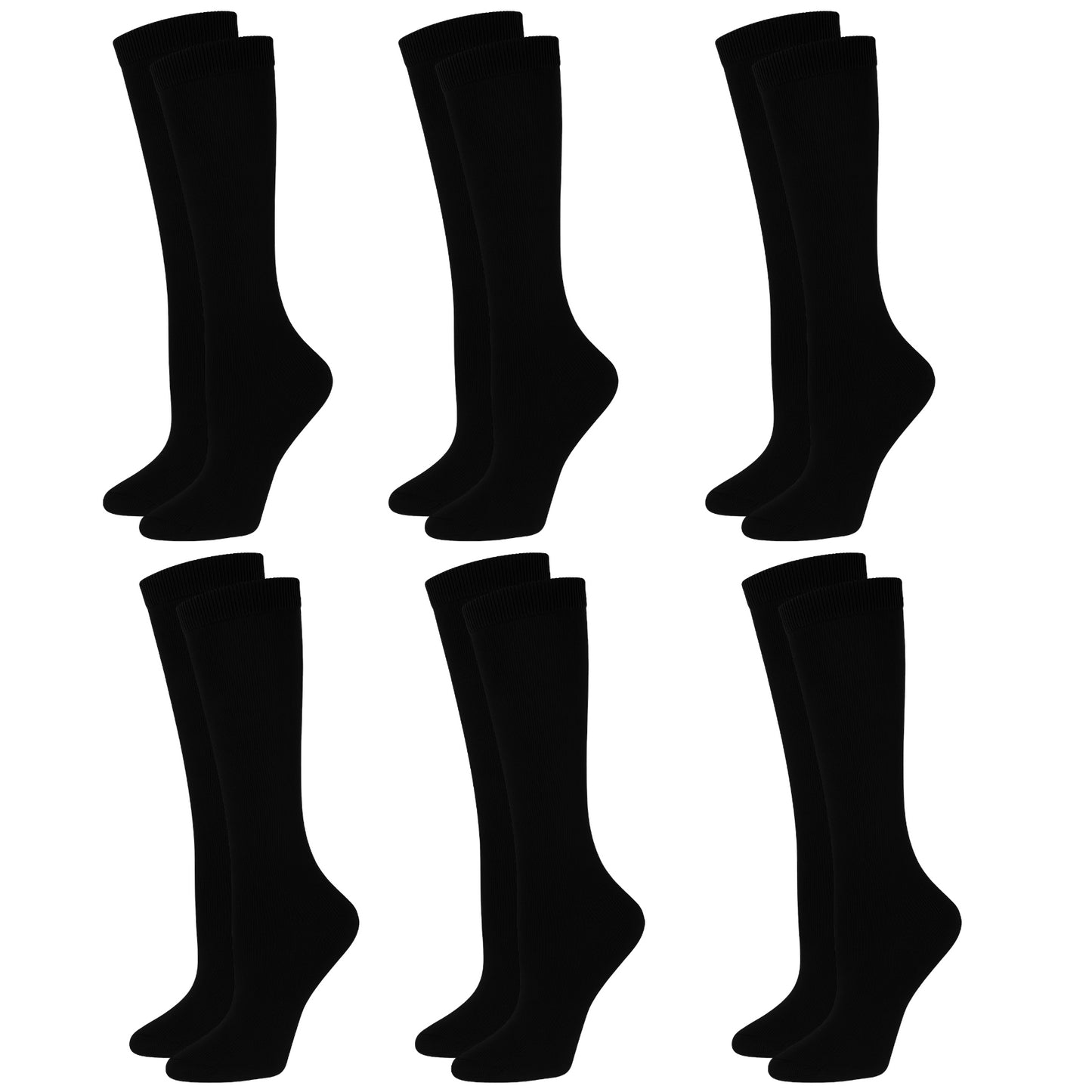 Girls Knee High Socks Cotton Back To School Uniform Socks Party Wear Long Socks