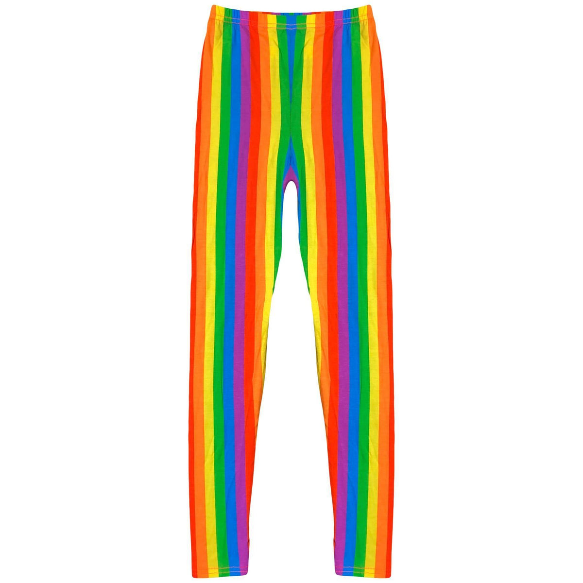 Girls Rainbow Clothing Crop Tops Skirts Dresses Jumpsuits Leggings Party Wear