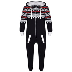A2Z 4 Kids® Kids Fleece Onesie Girls Boys Aztec Snowflake Print All In One Jumsuit Playsuit Nightwear New Age 7 8 9 10 11 12 13 Years