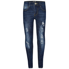 A2Z 4 Kids Skinny Jeans  Ripped Stretchy Pants Fashion Pant New Age 3 -13 Years