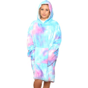 A2Z Unisex Mens Ladies Oversized Kangaroo Pocket Hooded Animal Wearable Blanket