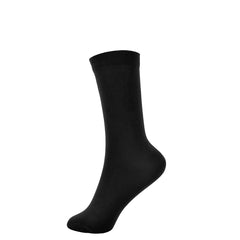 Kids Girls Plain Knee High Socks Pack of 3 Comfortable School Cotton Socks