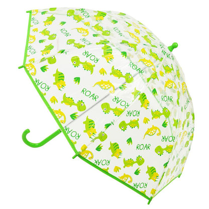 A2Z Kids POE Clear Dome Umbrella Wind and Rain Resistant Outdoor Travel Brolly