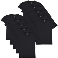 Girls Boys Pack of 10 Plain PE School T Shirts Lightweight Summer Soft Feel Top