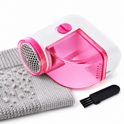 A2Z Portable Lint Remover Battery Operated Fabric Clothes Shaver Blue