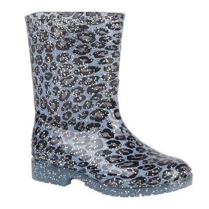 Kids Girls Anti-Skid Waterproof Rubber Wellies Lightweight Kids Wellington Boots