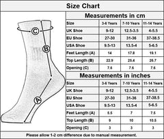 Kids Girls Plain Knee High Socks Pack of 3 Comfortable School Cotton Socks