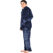 A2Z 4 Kids Childrens Warm Fleece twosie Hooded Pyjamas For Girls & Boys Sleepover 2 Piece Gift Set Age 5-6, 7-8, 9-10, 11-12 & 13 years