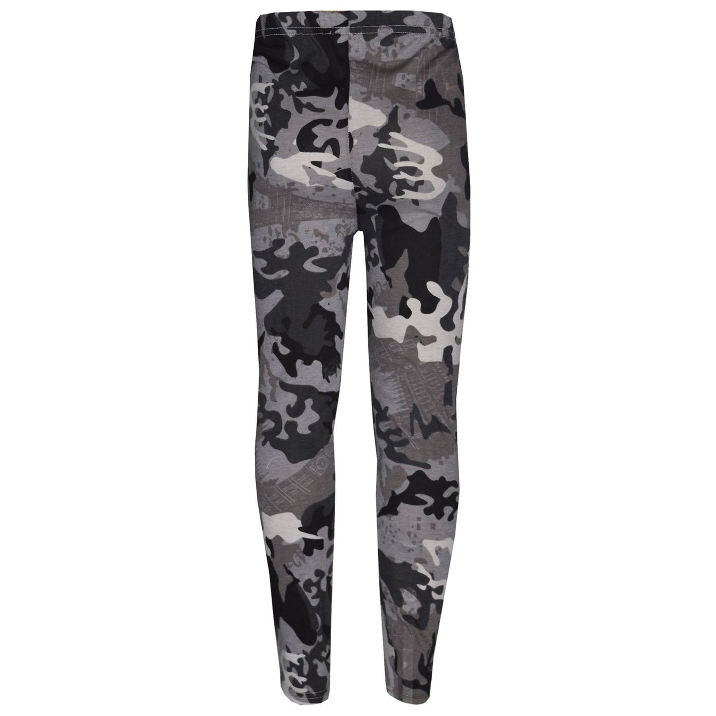 Girls Top Kids Designer's #Selfie 86 Camouflage T Shirt & Legging Set 7-13 Years