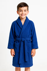 A2Z 4 Kids Girls Boys Towel Bathrobe Shawl Collar Soft for Age 5-13 Years