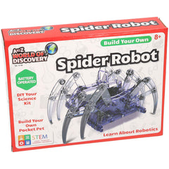 A2Z 4 Kids Spider Physical Science Kits Battery Operated Robot Kid Adventure Toy