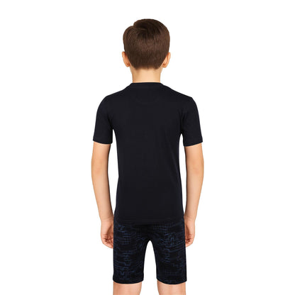 A2Z 4 Kids Game Time Navy Pyjama Set Contrast Colour PJS Matching Top Bottom Pyjamas Comfy Loungewear Dress Up Outfit Set Gifts for Children Girls & Boys Age 5-13 years