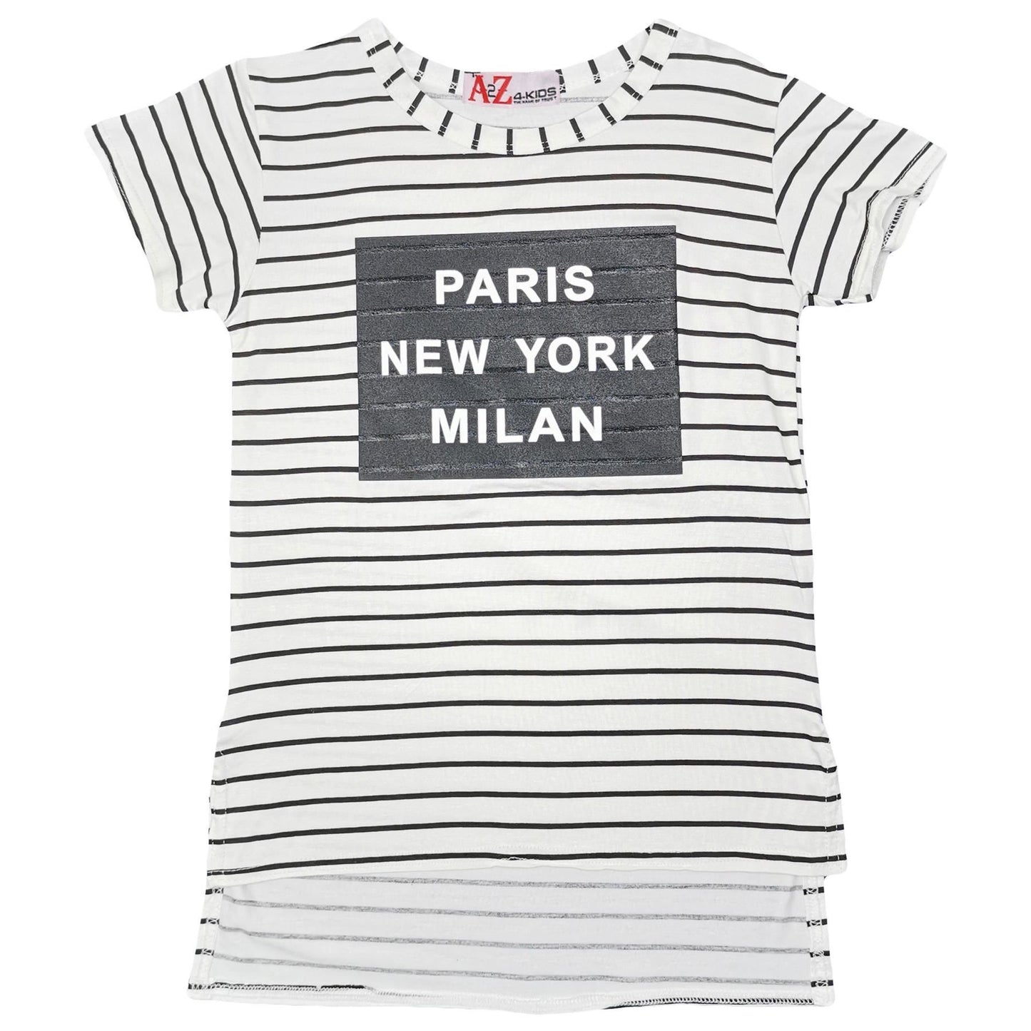 Kids Girls T-Shirt Soft Tank Top Tees Casual Tops Children New Age 7-13 Years