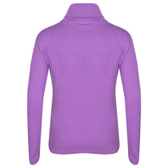 Kids Girls Polo Neck T Shirt Thick Cotton Turtleneck Jumper Long Sleeve Top 2-13