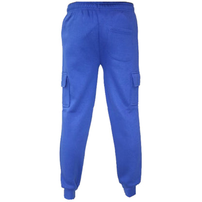 Boys Active Cargo Trousers Pants with Elastic Waist Ideal For Outdoor Activities