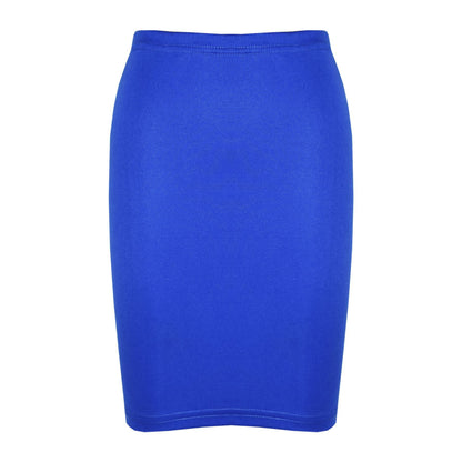 Kids Girls Plain Pencil Skirt Trendy Summer Clothing Sets Age 5-13 Years