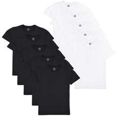 Girls Boys Pack of 10 Plain PE School T Shirts Lightweight Summer Soft Feel Top
