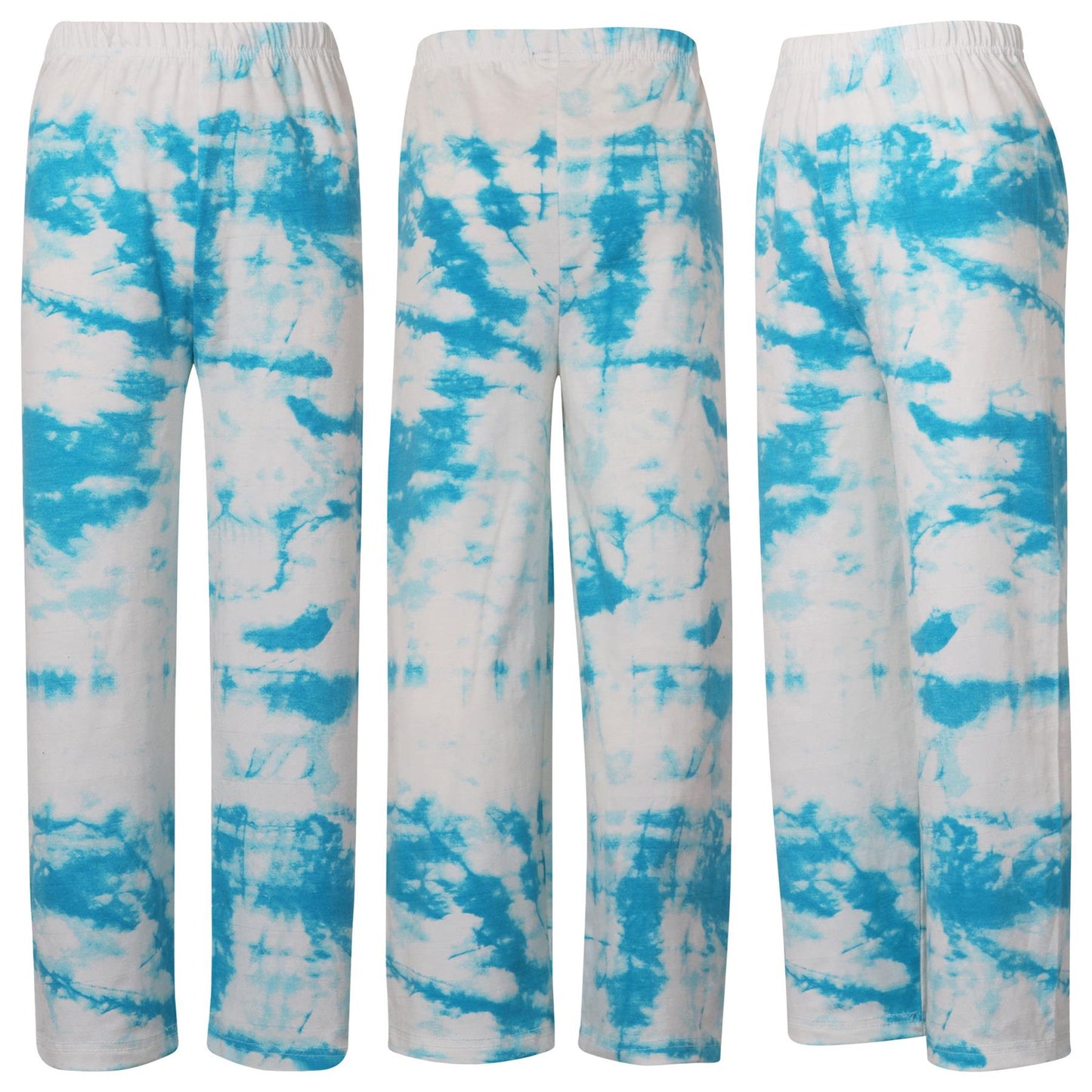 Kids Girls Palazzo Flared Wide Leg Pants Baggy Legging Loose Summer Trouser 7-13
