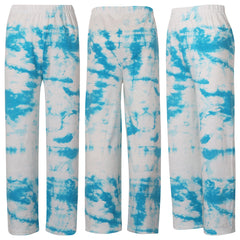 Kids Girls Palazzo Flared Wide Leg Pants Baggy Legging Loose Summer Trouser 7-13
