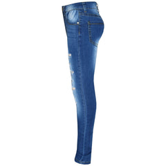 A2Z 4 Kids Girls Jeans Lightweight Ripped Comfort Stretchable Jeans Age 3-14 Years