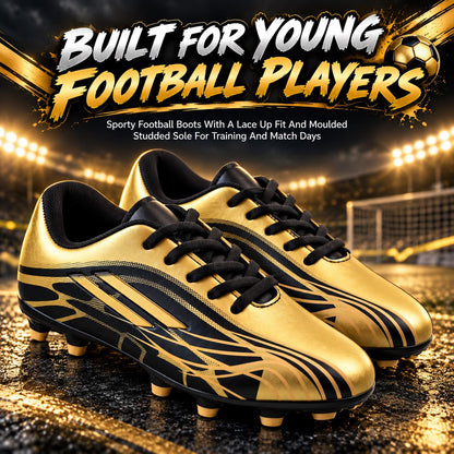 A2Z 4 Kids Boys Girls Football Boots Junior Soccer Cleats Moulded Stud Trainers