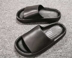 Mens Womens Slides Cloud Slippers Summer Non-Slip Thick Sole Open Toe Sandals