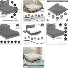 Easy Iron Percale Fitted Sheet Cotton Single Double King Super King Bed Sheet
