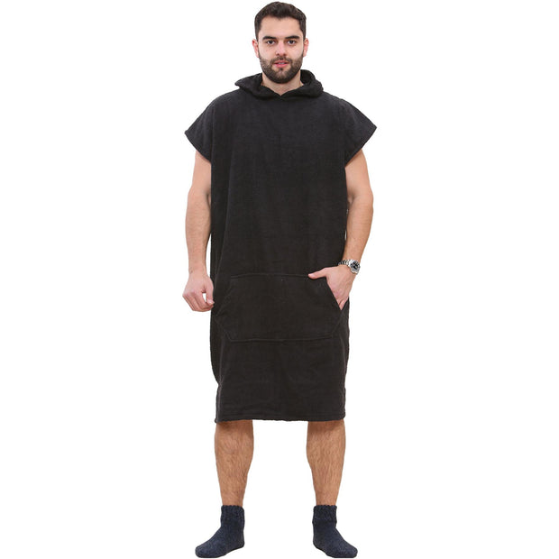 Adults Towel Poncho Bathrobe Ladies Gents Mens Gift - A2Z 4 Kids