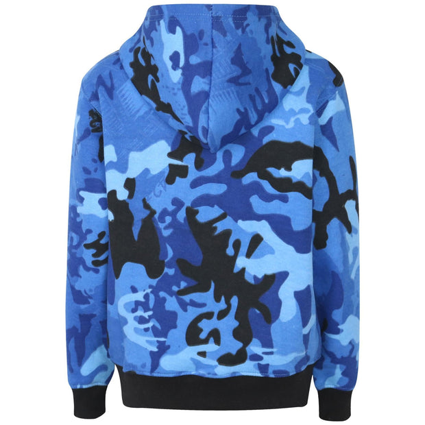 Kids Tracksuit Boys Girls Designer's Camouflage Jogging Suit Top Bottom 5-13 Yr